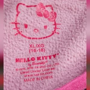 Christmas hello kitty pj set